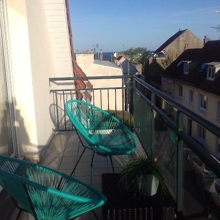 Balcon Avec Vue Panoramique De La Mer, Le Village Et La Campagne - Parking Prive Wimereux Εξωτερικό φωτογραφία