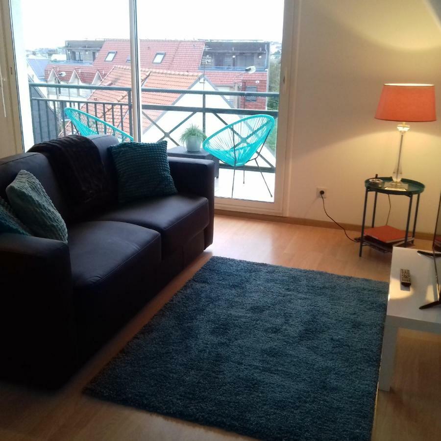 Balcon Avec Vue Panoramique De La Mer, Le Village Et La Campagne - Parking Prive Wimereux Εξωτερικό φωτογραφία